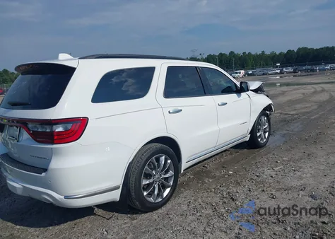 2021 Dodge Durango Citadel Rwd z USA, uszkodzony, nr VIN 1C4SDHETXMC660436